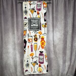 Halloween "Moon Tonic" Cocktail Potion Soft Plush Throw Blanket 50"x70"
